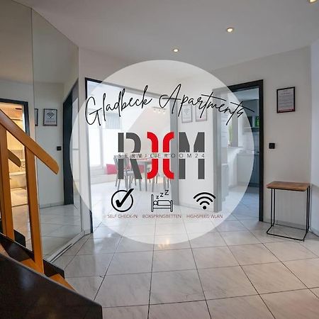 Serviceroom24 - Apartment 4 In Gladbeck Wlan - Smart-Tv - 24-7 Check-In Und Kueche Exterior foto